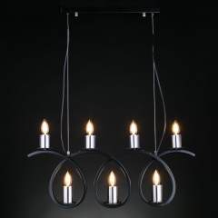 Люстра на 7 свечей в форме спирали (FZ003/7) (FZ003/7)