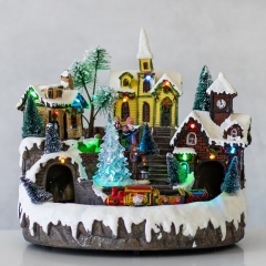 Новогодняя карусель "Рождественская ночь", 22,5 см (00BR-9153-008)