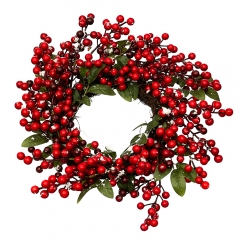 Венок "Ягоды в листьях" (005NF)