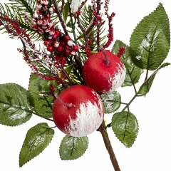 Ветка "Листочки с яблоками" (021NM)
