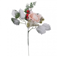 Декоративная ветвь "Сказочный сад", розовая, 30 см (9171-014)