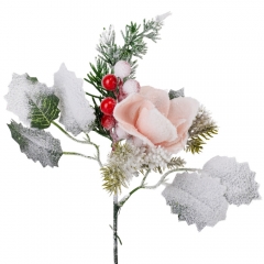 Декоративная ветвь "Сказочный сад", розовая, 30 см (9171-014)