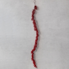 Декоративная гирлянда "Красные ягоды", 176 см (9171-020)