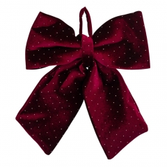 Бант "Бордовый бархат", 36 см (9245-026)