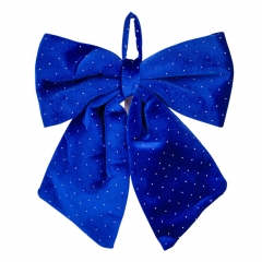Бант "Синій оксамит", 36 см (9245-027)