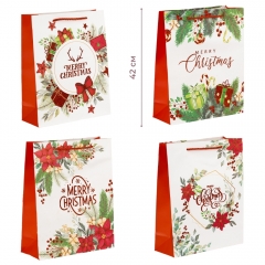 Подарочный пакет "Рождественская радость", 26*32 см * Рандомный выбор дизайна (9263-012)