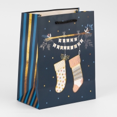 Подарочный пакет "Подарки под елку", 18*23 см * Рандомный выбор дизайна (9263-014)