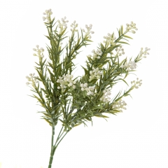 Искусственная зелень, белая (8723-208)