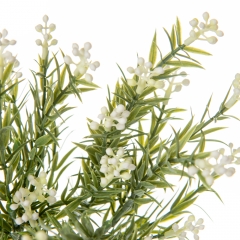 Искусственная зелень, белая (8723-208)