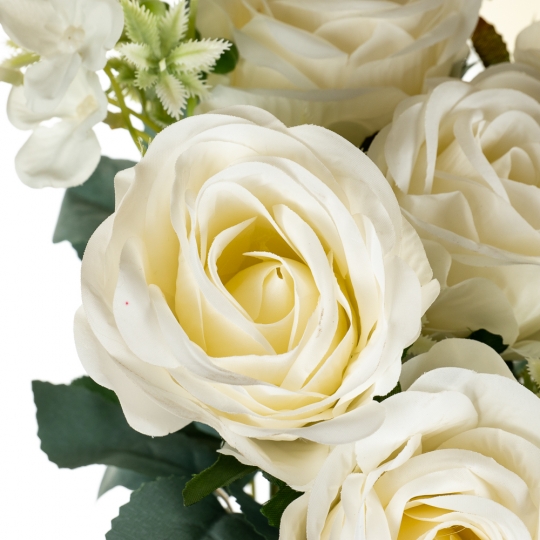 Букет "Білі троянди" (8103-001)