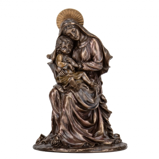 Статуетка "Діва Марія з Ісусом", 24 см (75432A4)