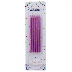 Набор свечей для торта "Праздничный миг", 13 см (9074-067)