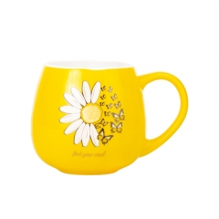 УЦІНКА Кружка "Butterflies and Daisies", 400 мл *Рандомний вибір дизайну (Дефект фарбування,недокрас) (00BR-9193-011)