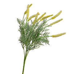 Декоративная веточка, желтая (8412-026)