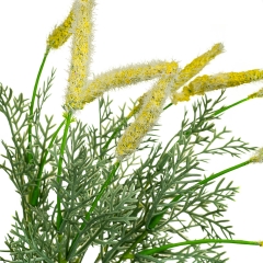 Декоративная веточка, желтая (8412-026)