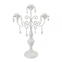 Підсвічник на 3 свічки з кристалами (57 см.) (2011-005)