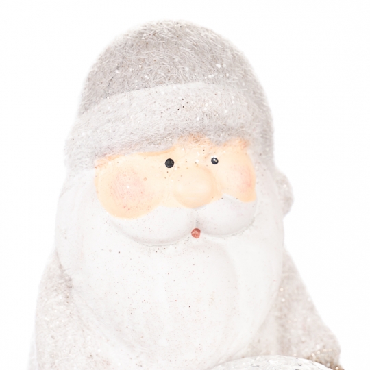 Фігурка «Дід Мороз і сніговий ком» (сірий колір) (002ND)