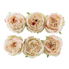 Головка пиона, розово-зеленая, 9 см (8503-001/1)