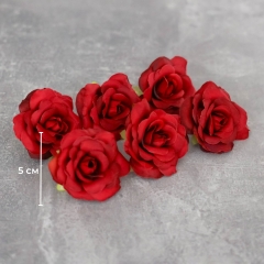 Головка троянди, червона, 5 см (8503-006/3)