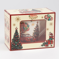 Кружка "Празднечные подарки", 350 мл * Рандомный выбор дизайна (9250-033)