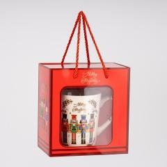 Кружка с ложечкой "Волшебные щелкунчики", 350 мл * Рандомный выбор дизайна (9250-034)