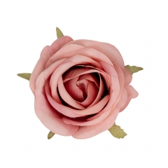 Головка розы, розовая, 6,5 см (9222-041)