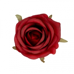 Головка розы, красная, 6,5 см (9222-042)