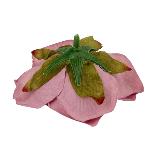 Головка розы, лиловая, 7,5 см (9222-045)