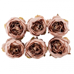 Головка розы, пыльная роза, 8 см (8502-007/6)