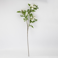 Искусственная ветка "Акация", белая, 100 см (9259-091)