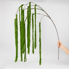 Искусственная свисающая ветка "Амарант", зеленая, 180 см (9271-002)