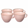 Набор из 4 чашек. Розовый (001ALP/pink)