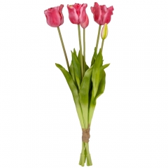 Букет тюльпанов "Симфония", розовый, 44 см (9129-029)