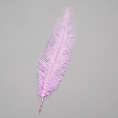 Страусиное перо 25-30 см светло-фиолетовый (8501-002/light-purple)