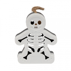 Светодиодная подвеска  (LED)  "Страшный скелет", 10 см (9242-016)