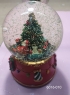УЦІНКА Сніжна куля "Санта на поїзді"  (Бульбашка повітря,комки плісняви,пластівці снігу) (00BR-6016-010/1)