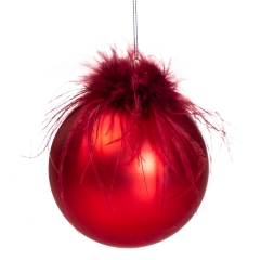 Елочный шар "Страсть" 12см (6000-003)