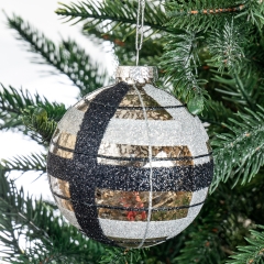 Елочный шар "Тайна ночи" 8 см (6000-006)