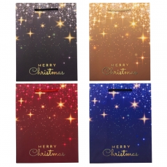 Подарочный пакет "Merry Christmas", 30*41,5 см * Рандомный выбор дизайна (9165-009)