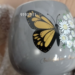 УЦІНКА Кружка "Butterflies and Daisies", 400 мл *Рандомний вибір дизайну (Дефект фарбування,недокрас) (00BR-9193-011)