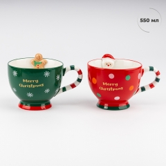 Кружка "Праздник в каждом глотке", 550 мл * Рандомный выбор дизайна (9252-012)