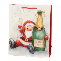 Подарунковий пакет "Christmas carol" 30 * 12 * 40 (8817-015)