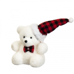 Декор «Білий ведмедик у ковпаку» (005NS)