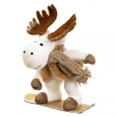 Декор "Лось сноубордист" (011NS)