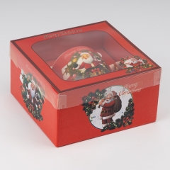 Кружка с ложечкой "Happy Santa", 180 мл * Рандомный выбор дизайна (9250-026)