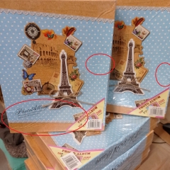 УЦІНКА Фотоальбом "Париж" 200 фото (Прим