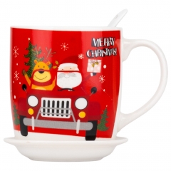 Кружка "Christmas Friends", 350 мл * Рандомный выбор дизайна (9150-015)