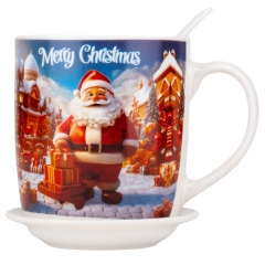 Кружка "Happy New Year", 350 мл * Рандомный выбор дизайна (9150-017)