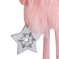 Фигурка "Стильный гном", розовая, 25 см (6014-029)