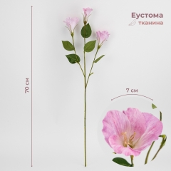 Еустома штучна, ніжно-рожева, 70 см (2028-015/It.pink)